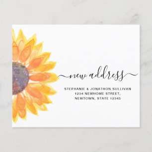 Tarjeta de Invitación de nueva dirección de giraso