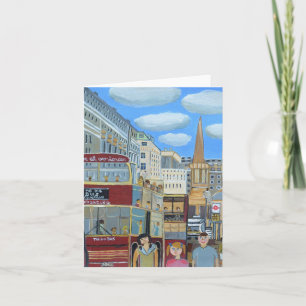 tarjeta de invitación de Oxford Street, Londres