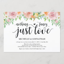 Tarjeta de invitación de recepción de boda de roma