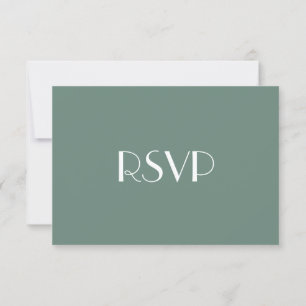 Tarjeta de Invitación de Respuesta para Fiesta Ver