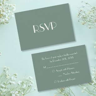 Tarjeta de Invitación de Respuesta para Fiesta Ver