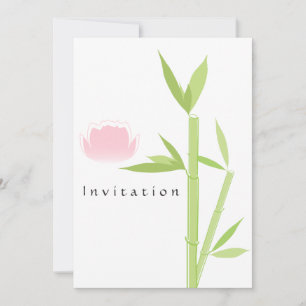 Tarjeta de Invitación de Spa Elegante
