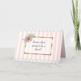 Tarjeta de Invitación de tía