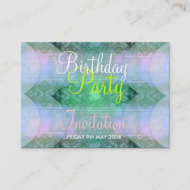 Tarjeta de invitación de todas las ocasiones (Anverso)