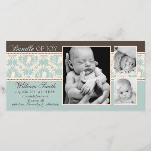 Tarjeta de Invitación de Tweet Boy