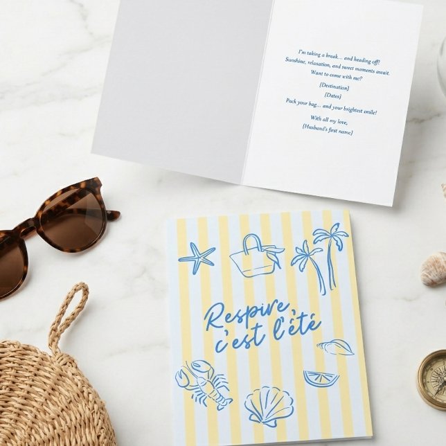 Tarjeta de Invitación de Vacaciones Románticas par (Subido por el creador)