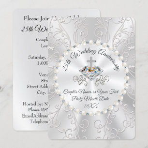 Tarjeta de Invitación del 25 Aniversario de CHRIST