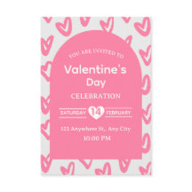 Tarjeta de Invitación del Día de San Valentín