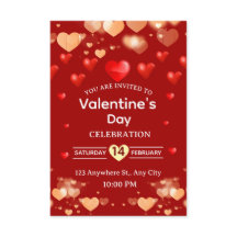 Tarjeta de Invitación del Día de San Valentín