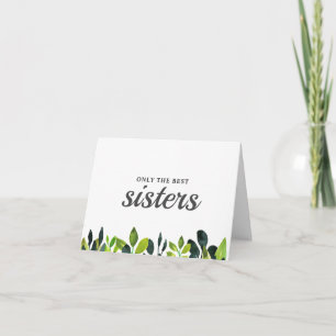 Tarjeta de Invitación del embarazo de la mejor her