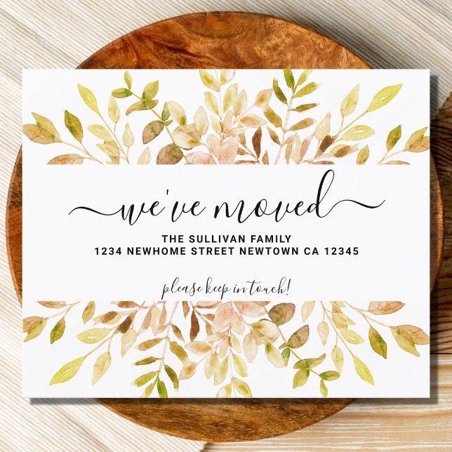 Tarjeta de Invitación del follaje del otoño del pr (Subido por el creador)