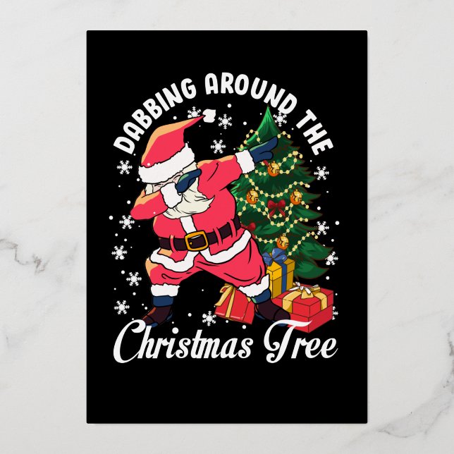 tarjeta de invitación del partido de navidades (Anverso)