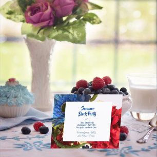 Tarjeta de invitación del Partido Patriótico