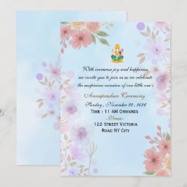 Tarjeta de Invitación Digital Editable para Annapr
