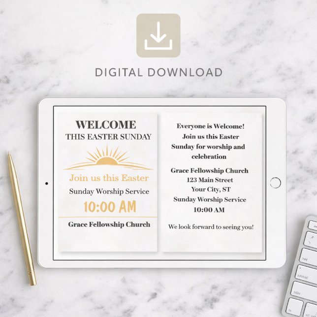 Tarjeta de Invitación Editable para Servicio de Ig (Subido por el creador)
