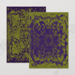 Tarjeta de invitación en blanco Diseño de tono med