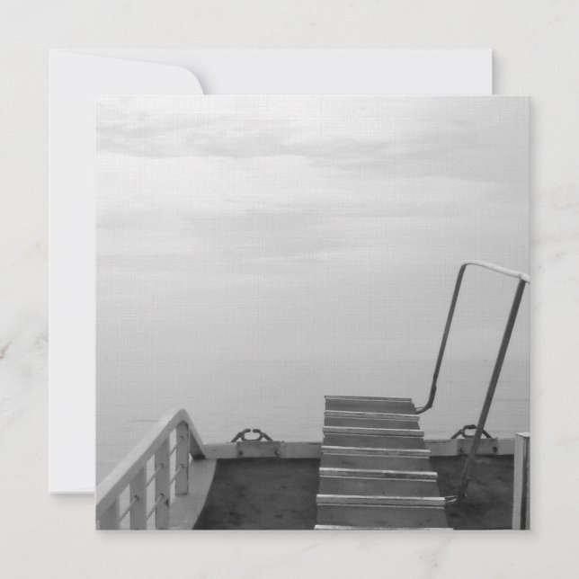 Tarjeta de invitación/felicitación - Versión de la (Anverso)