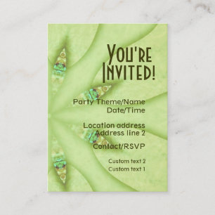 Tarjeta de invitación G-Fiesta