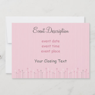 Tarjeta de invitación gitana alegre