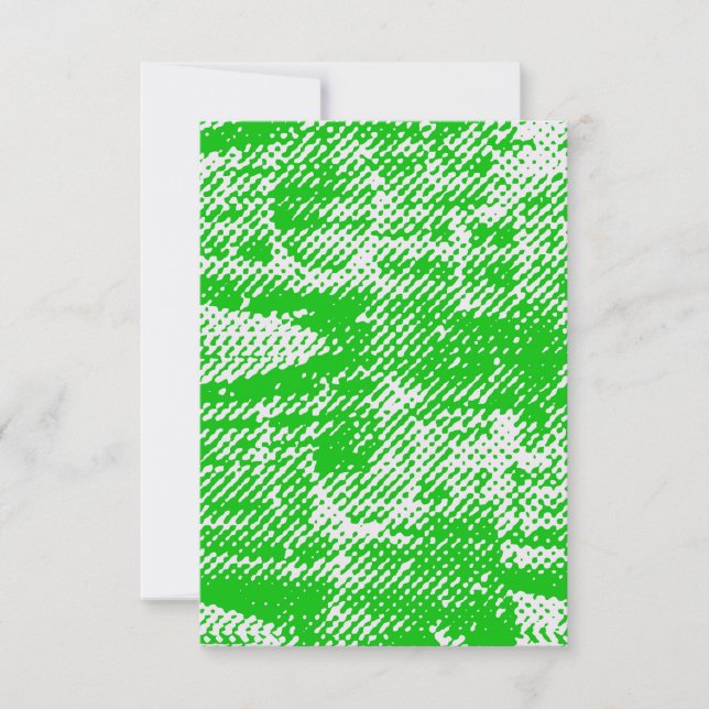 Tarjeta de invitación Grunge Blank de personalizab (Anverso)