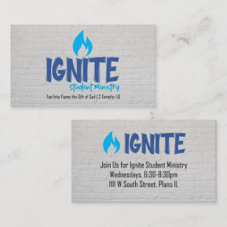 Tarjeta de invitación Ignite