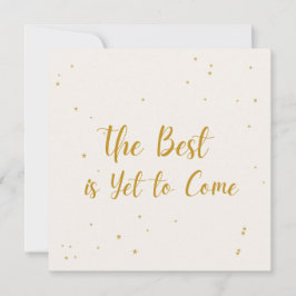 Tarjeta de invitación Lo mejor está por venir