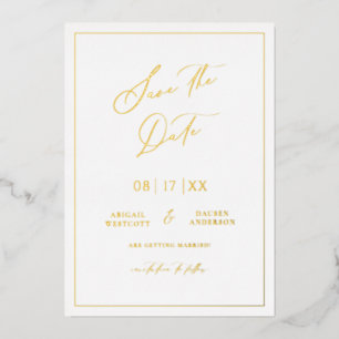Tarjeta de invitación moderna para guardar la fech