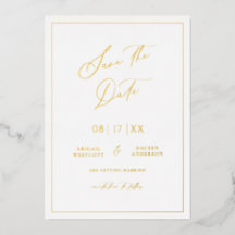 Tarjeta de invitación moderna para guardar la fech