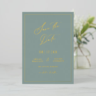Tarjeta de invitación moderna para guardar la fech