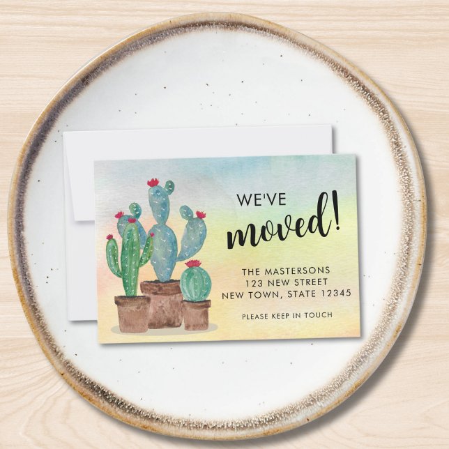 Tarjeta de Invitación móvil Cacti de presupuesto (Subido por el creador)