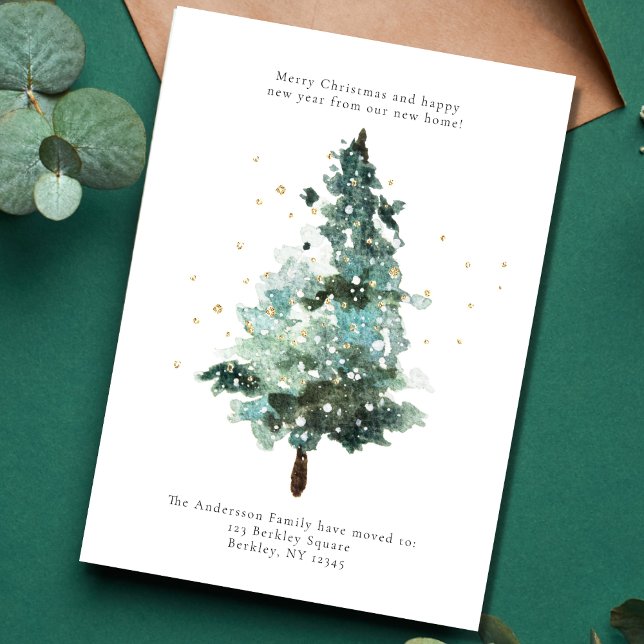 Tarjeta de Invitación móvil de árbol de Navidad (Subido por el creador)