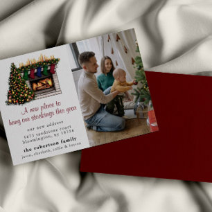 Tarjeta de Invitación móvil para nuevos Navidades