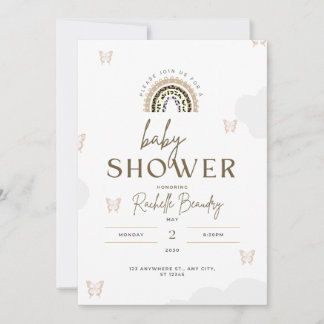 Tarjeta de Invitación para Baby Shower