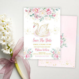 tarjeta de invitación para baby shower de la princ