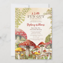 Tarjeta de Invitación para Baby Shower de un Chico