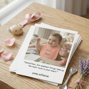 Tarjeta de Invitación para Baby Shower GardenCity