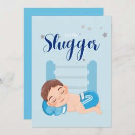 Tarjeta de Invitación para bebé de niñito