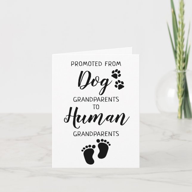 Tarjeta de Invitación para bebés de los abuelos Em (Anverso)