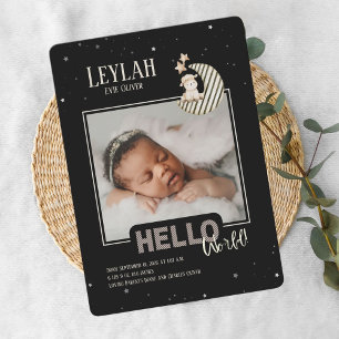 Tarjeta de Invitación para bebés de todo el mundo