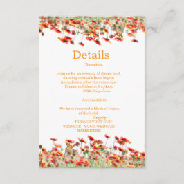 Tarjeta de Invitación para Boda Cumpleaños Baby Sh