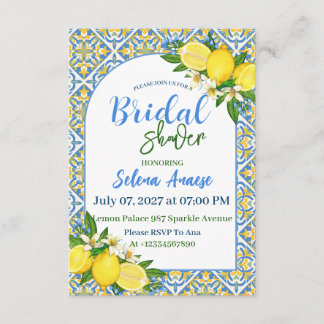 Tarjeta de Invitación para Despedida de Soltera