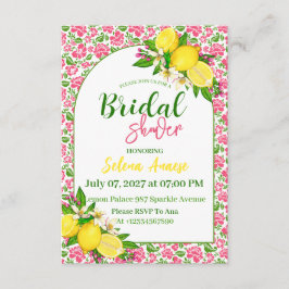 Tarjeta de Invitación para Despedida de Soltera co