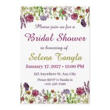 Tarjeta de Invitación para Despedida de Soltera en