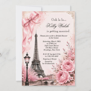 Tarjeta de Invitación para Despedida de Soltera To