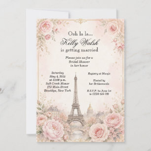 Tarjeta de Invitación para Despedida de Soltera To