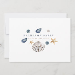 Tarjeta de invitación para despedida de soltero en