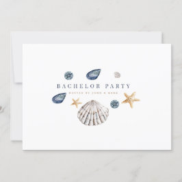 Tarjeta de invitación para despedida de soltero en