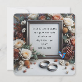 Tarjeta de invitación para ducha de novia