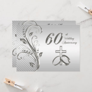 Tarjeta de Invitación para el 60º Aniversario de B