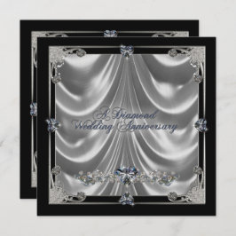 Tarjeta de invitación para el 60 aniversario de bo